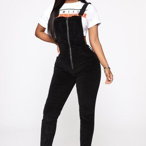 Fashion Nova Black Women's Corduroy Size M/S